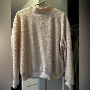 Porridge - Elegant Cream Textured Sweater